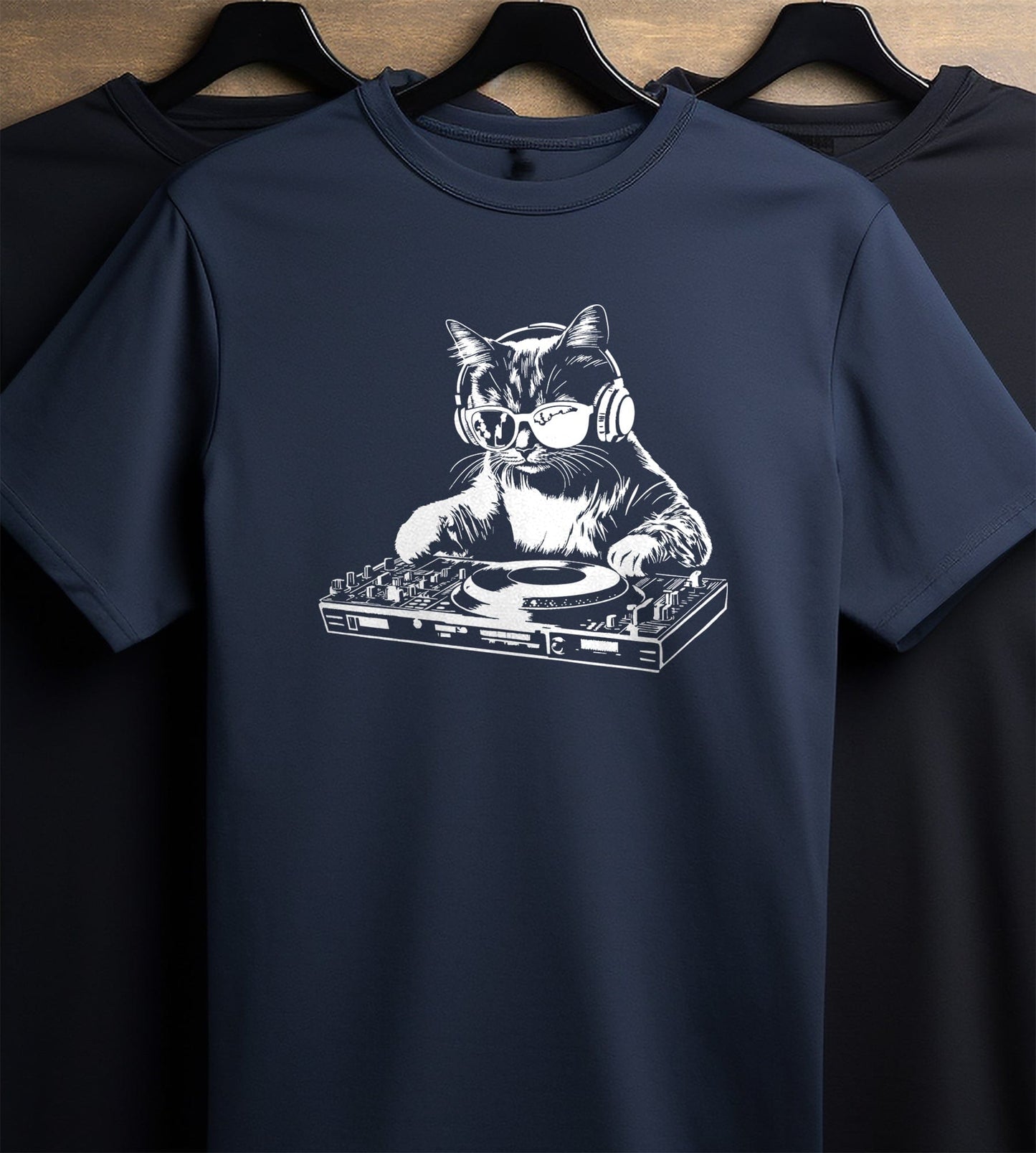 DJ Cat 5 T-shirt
