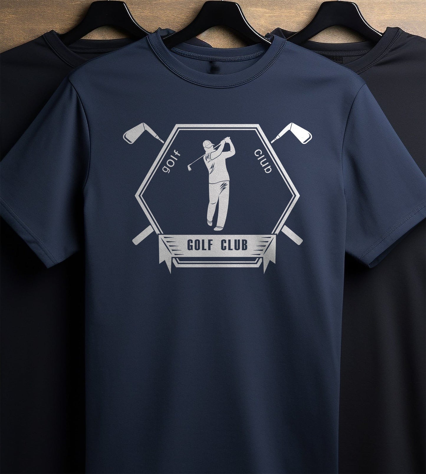 Golf-02 Swing into t-shirt