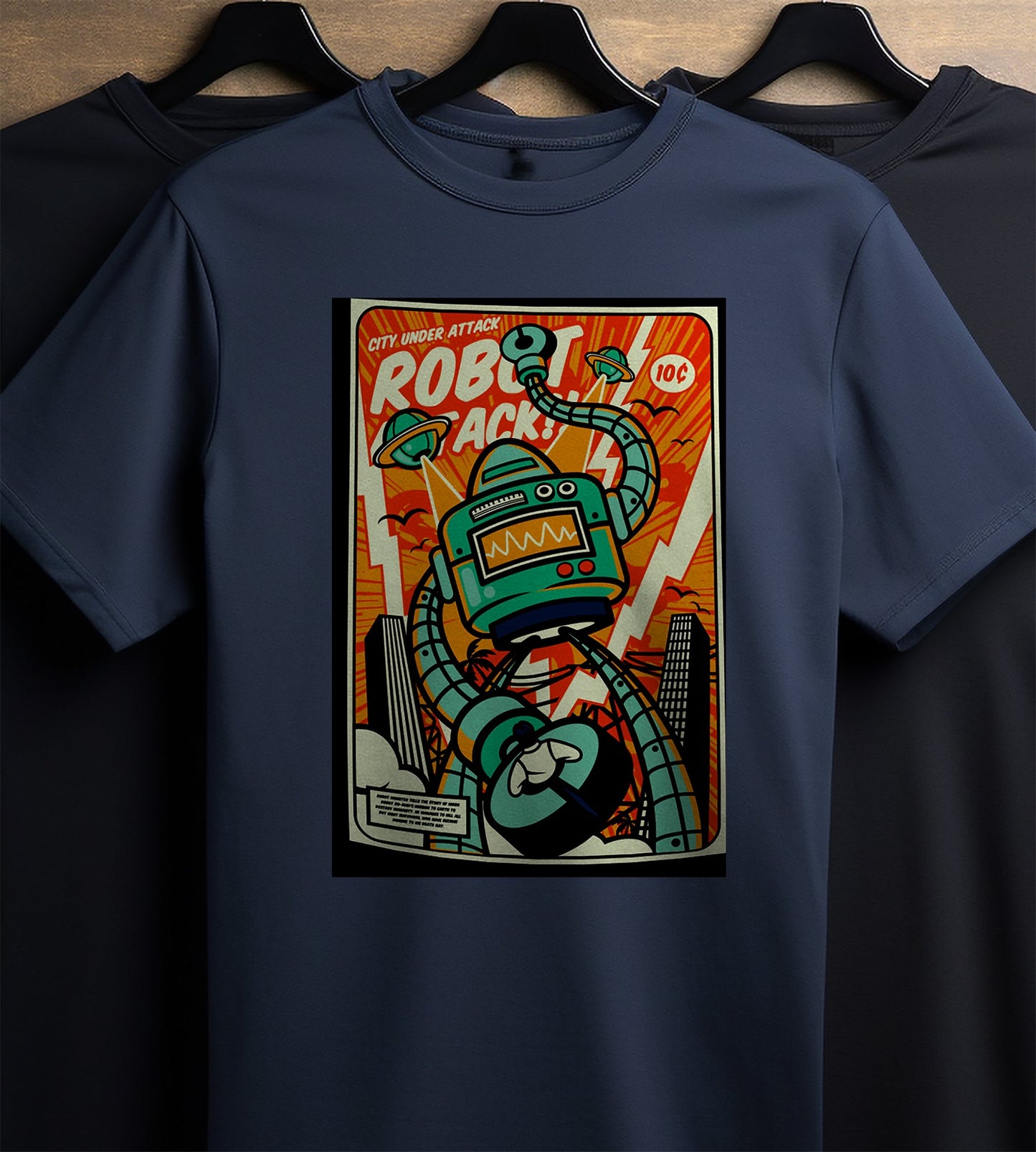 Robot-Attack T-Shirt