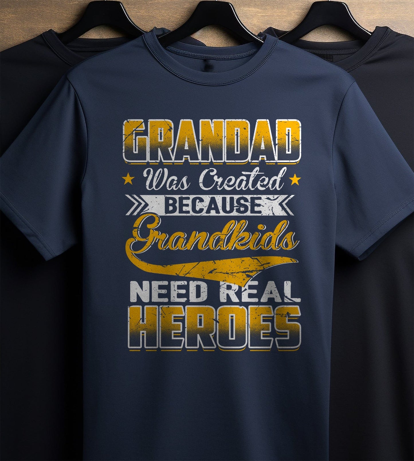Grandad: Real Heroes t-shirt