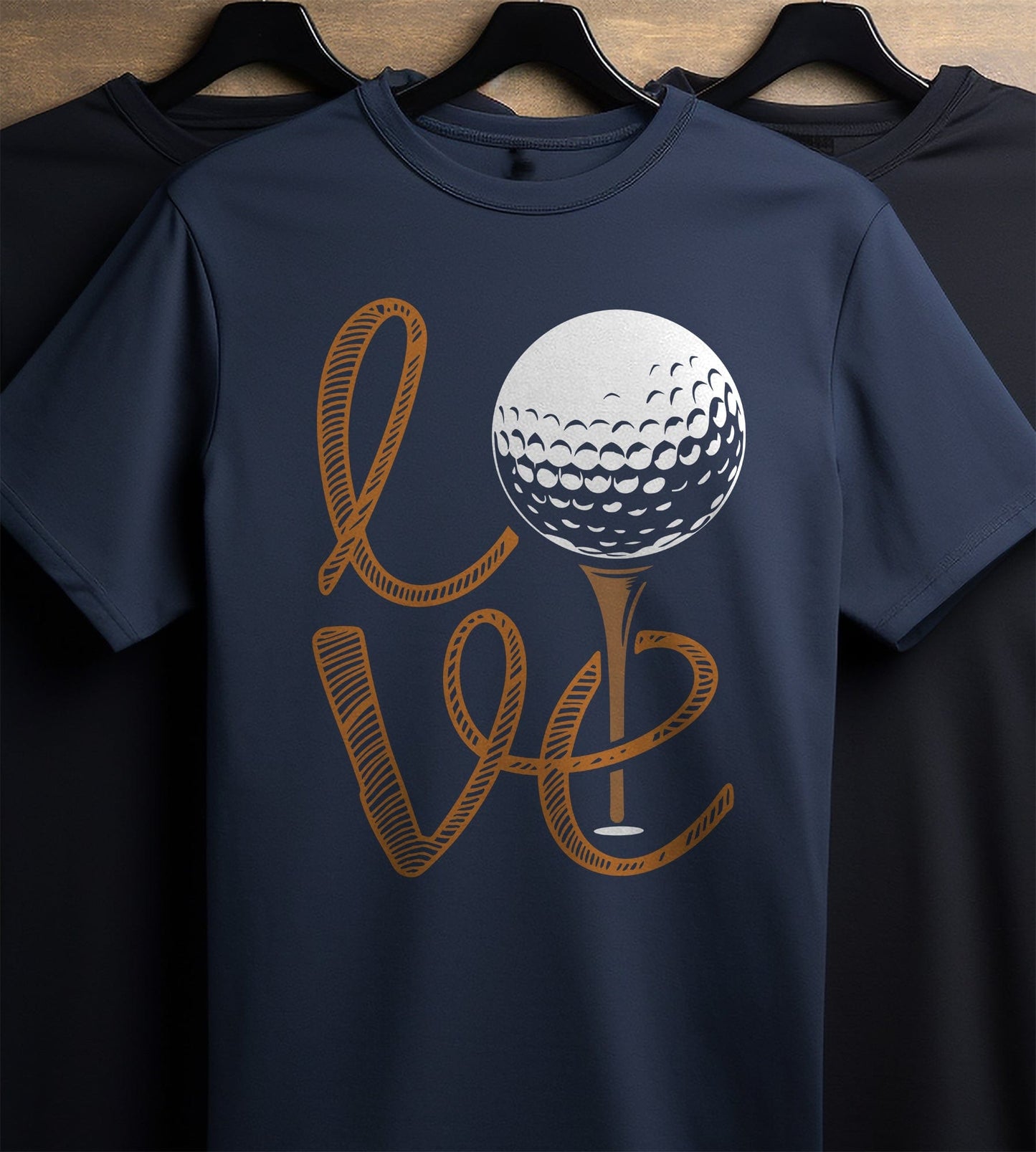 Love Golf T-Shirt - Tee Up Your