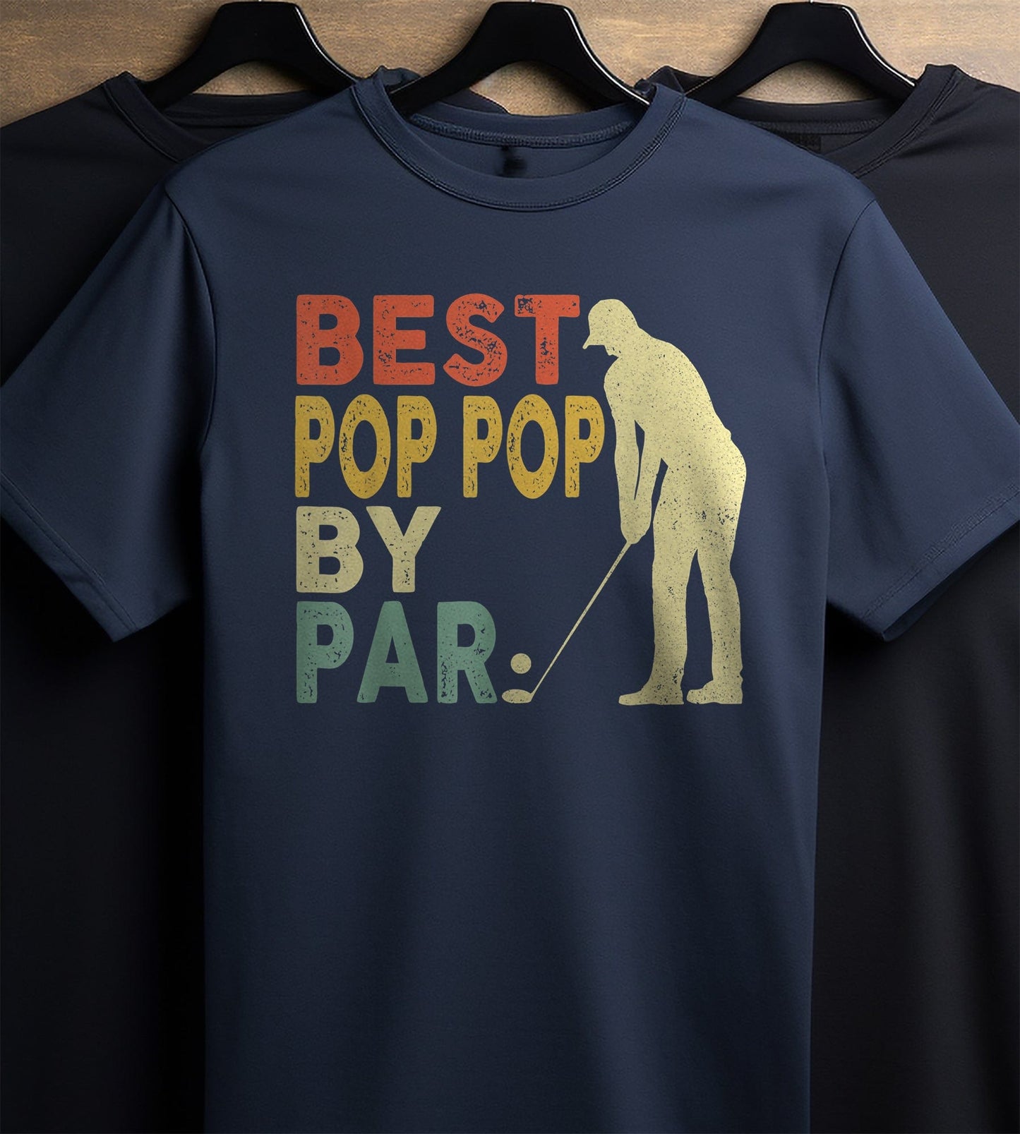 Retro Vintage Best Pop Pop T-Shirt