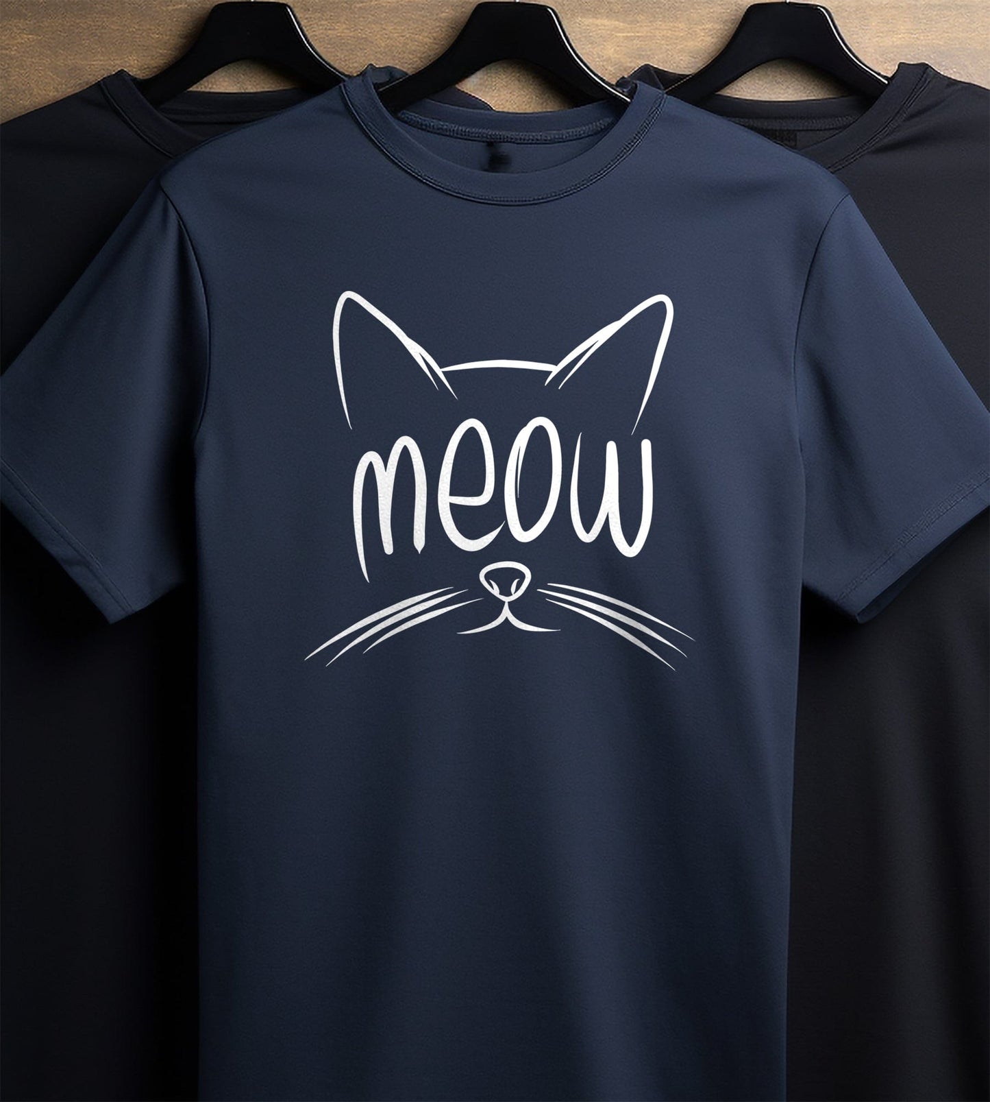 Meow Cat Face T-shirt