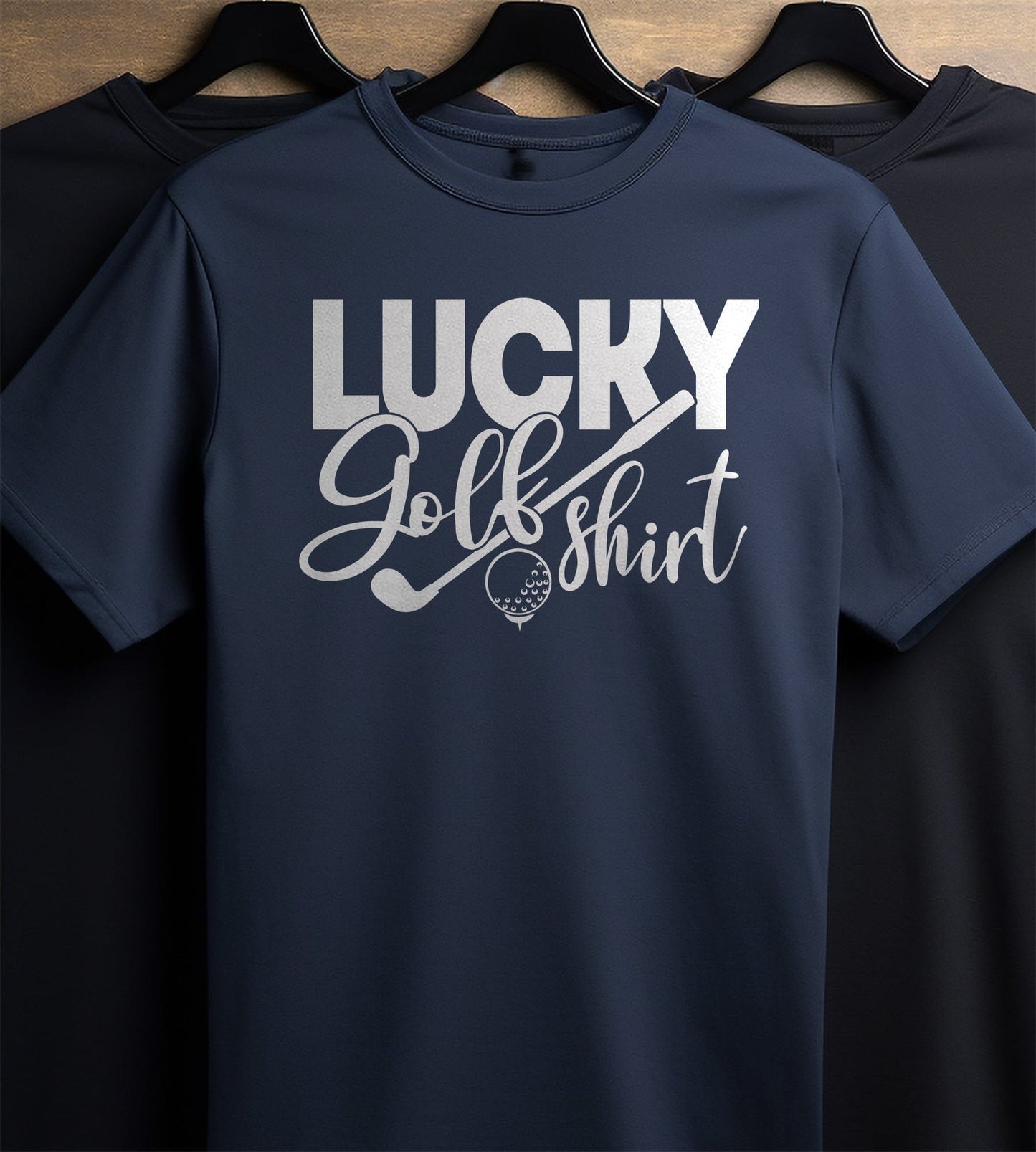 Golf-63 T-Shirt Lucky Golf Shirt