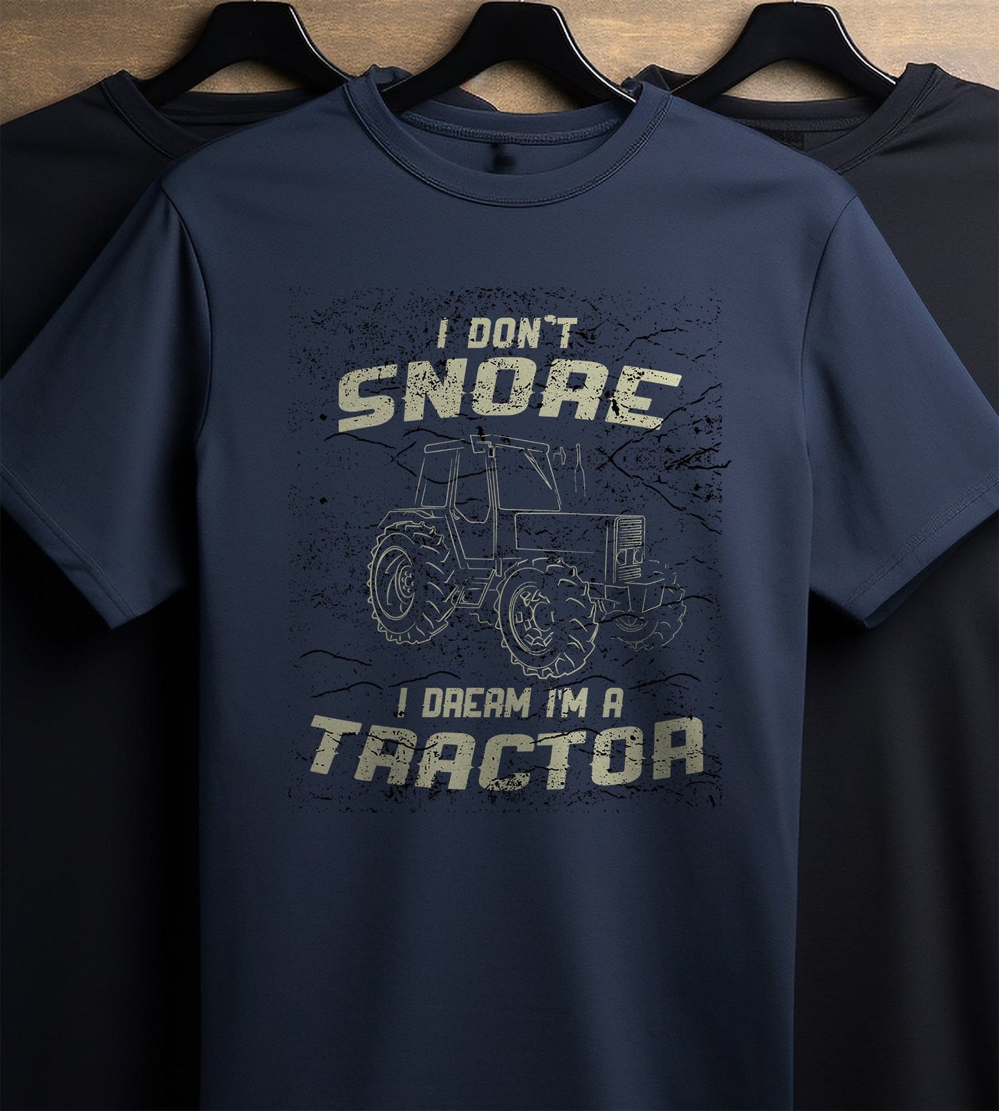 I Don‚Äôt Snore, I Design ‚Äì Tractor T-Shirt!