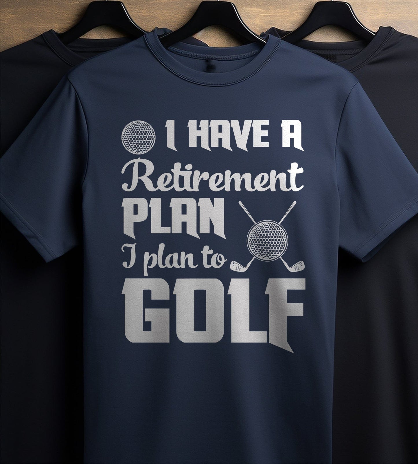 Golf-37 Retirement Plan? T-Shirt