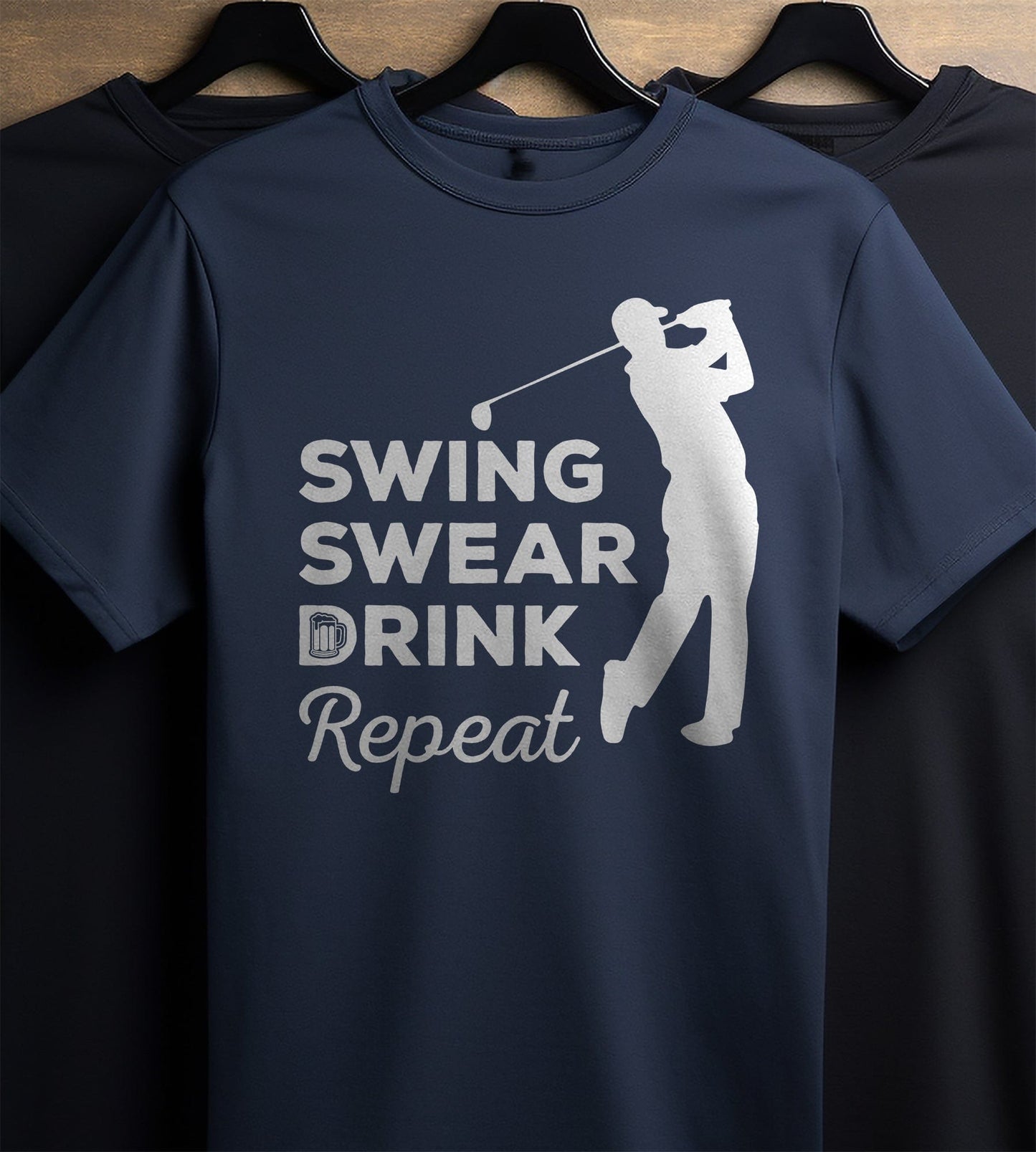 Swing Swear Drink Repeat T-shirt