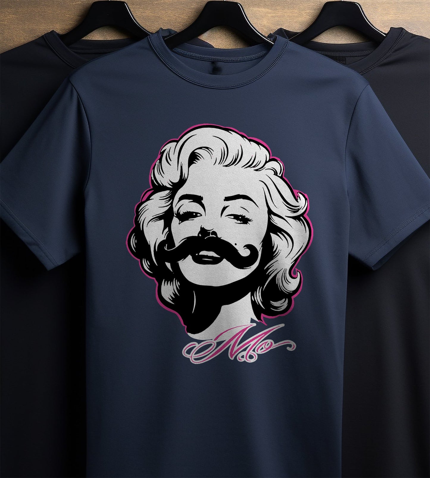 Monroe Moustache T-Shirt