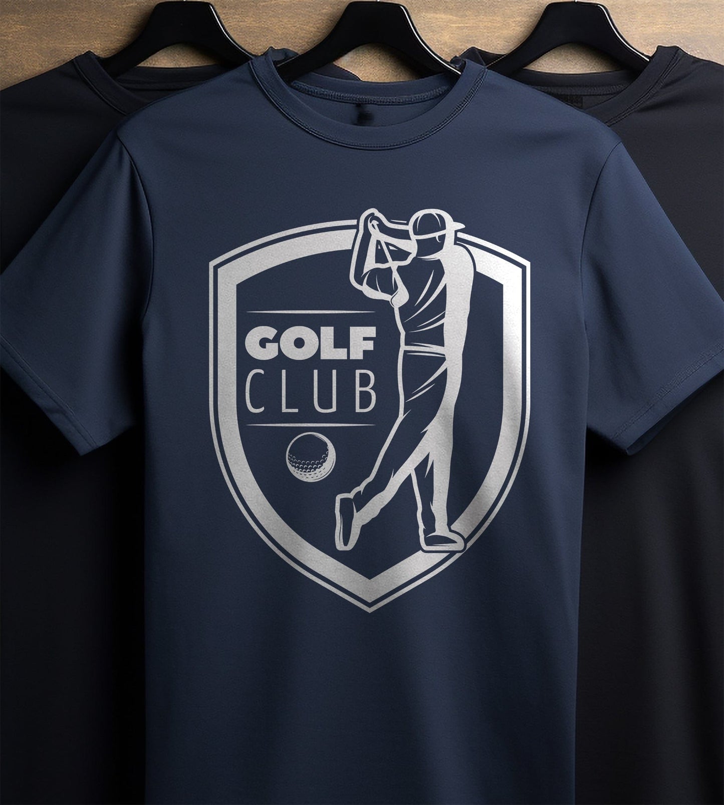 Golf-38 Swing into t-shirt