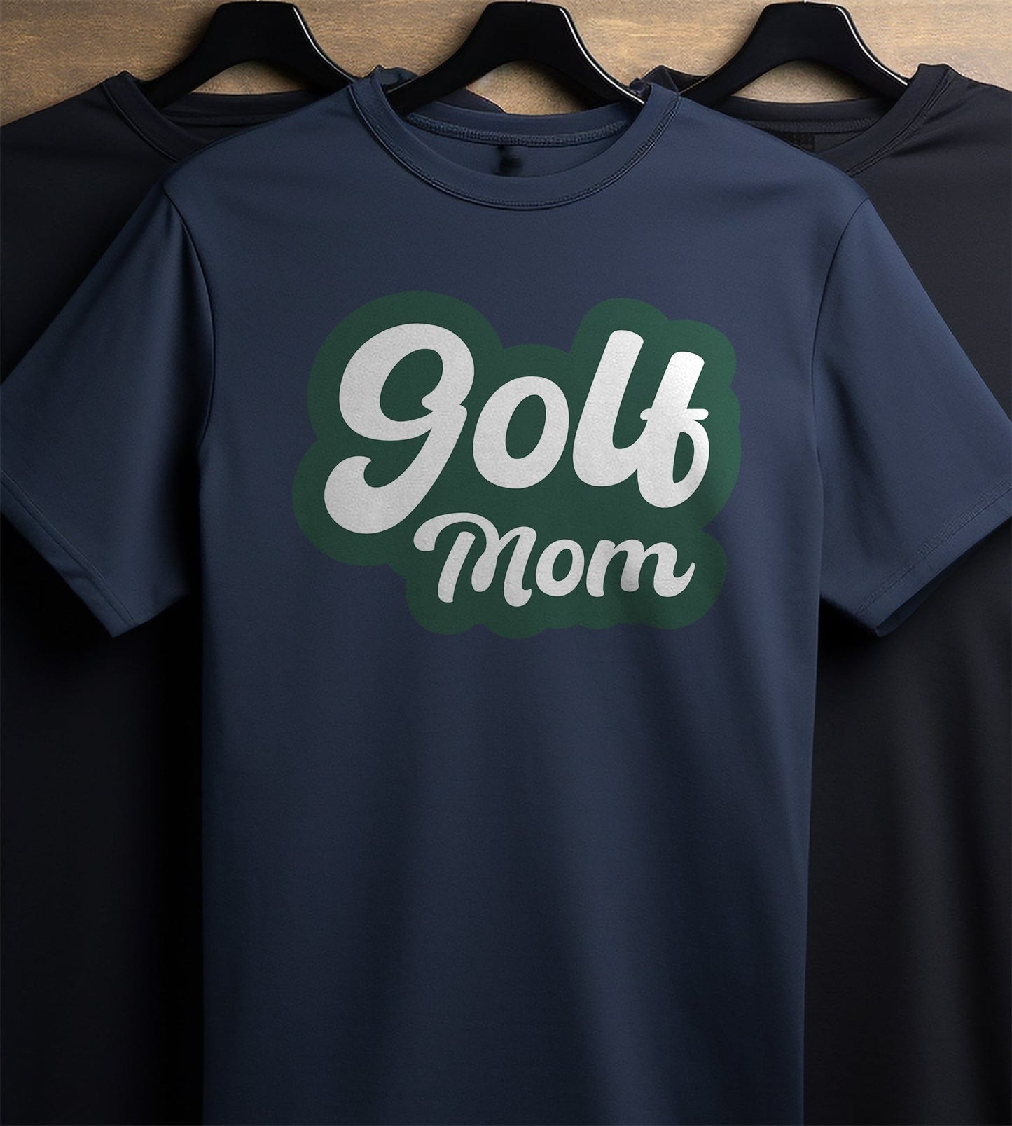 Golf Mom T-shirt Swinging Humor