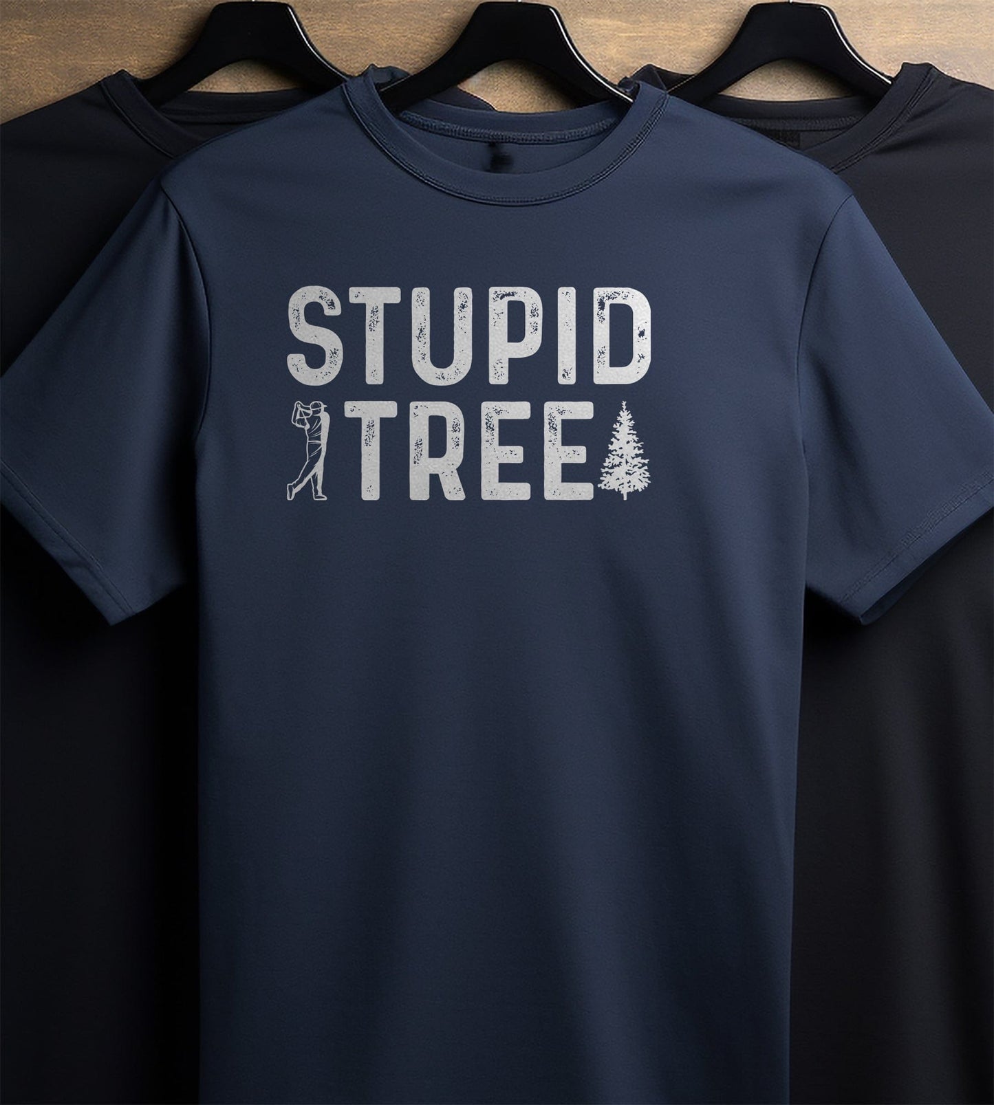 Stupid Tree 2 Golf T-Shirt