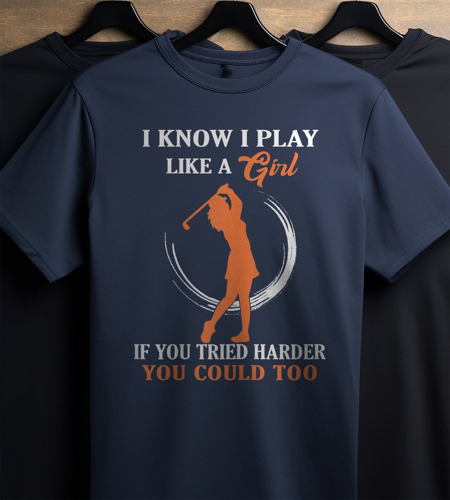 I Play Like a Girl Golf T-Shirt