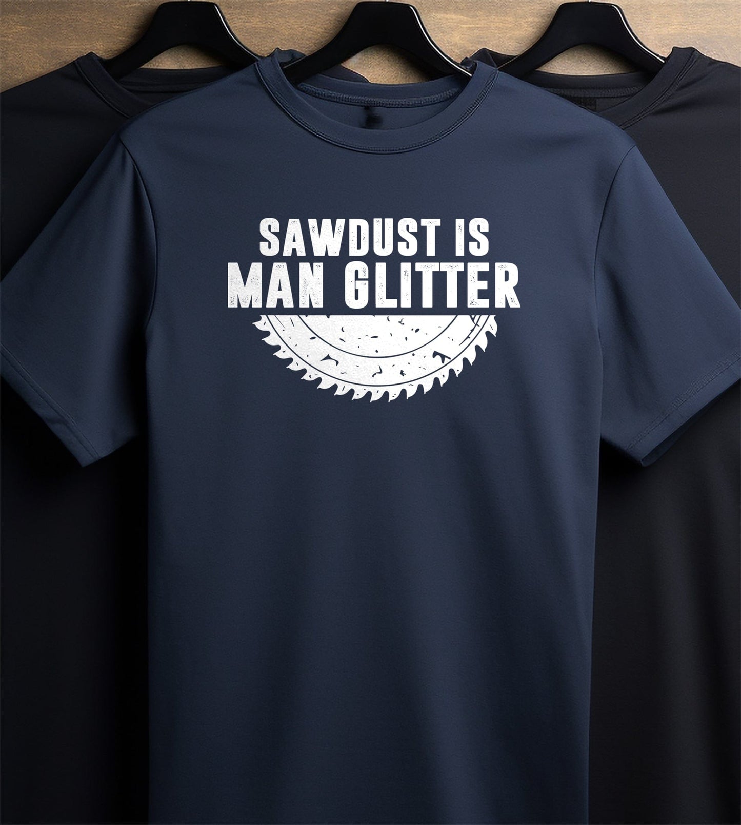 Sawdust Man Glitter 4 T-Shirt