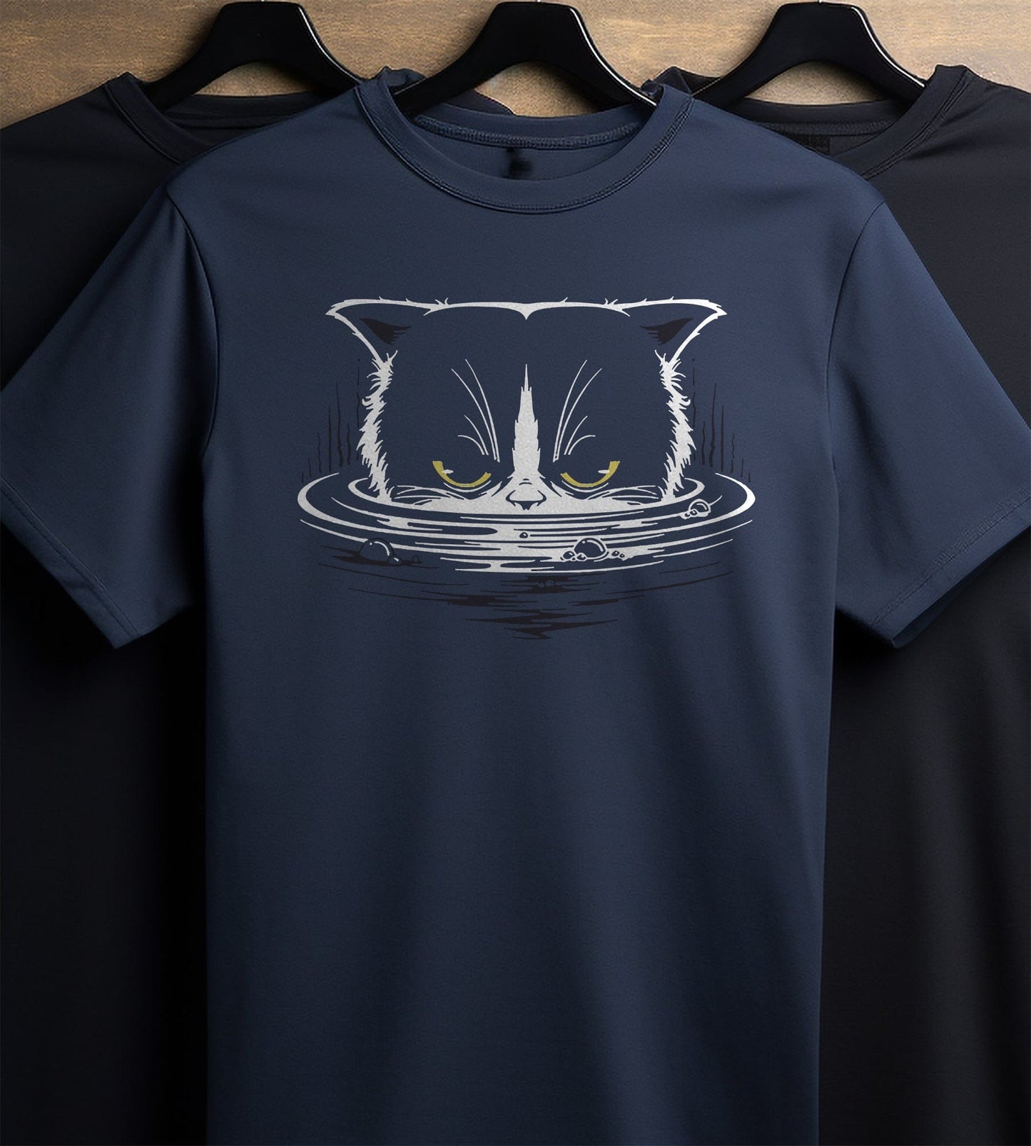 Angry Cat Face T-Shirt