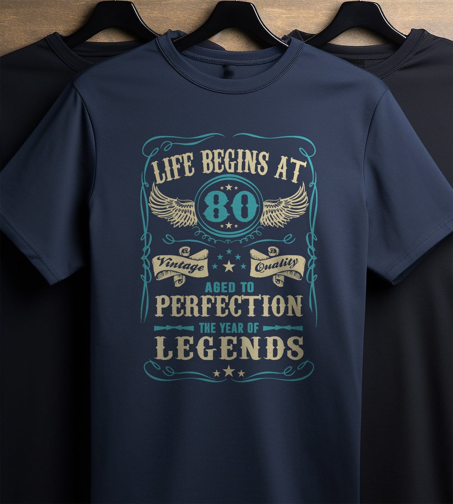 Life Begins at 80 T-Shirt