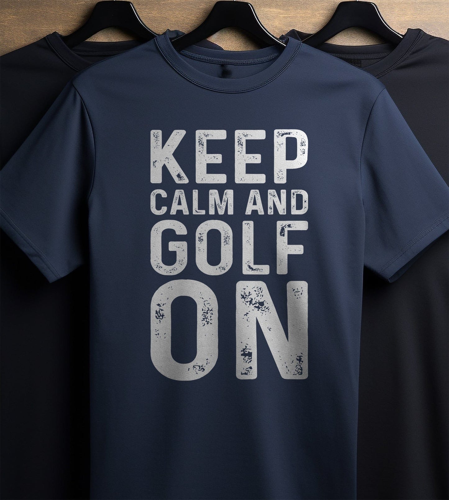 Keep Calm and Golf On T-Shirt ‚Äì