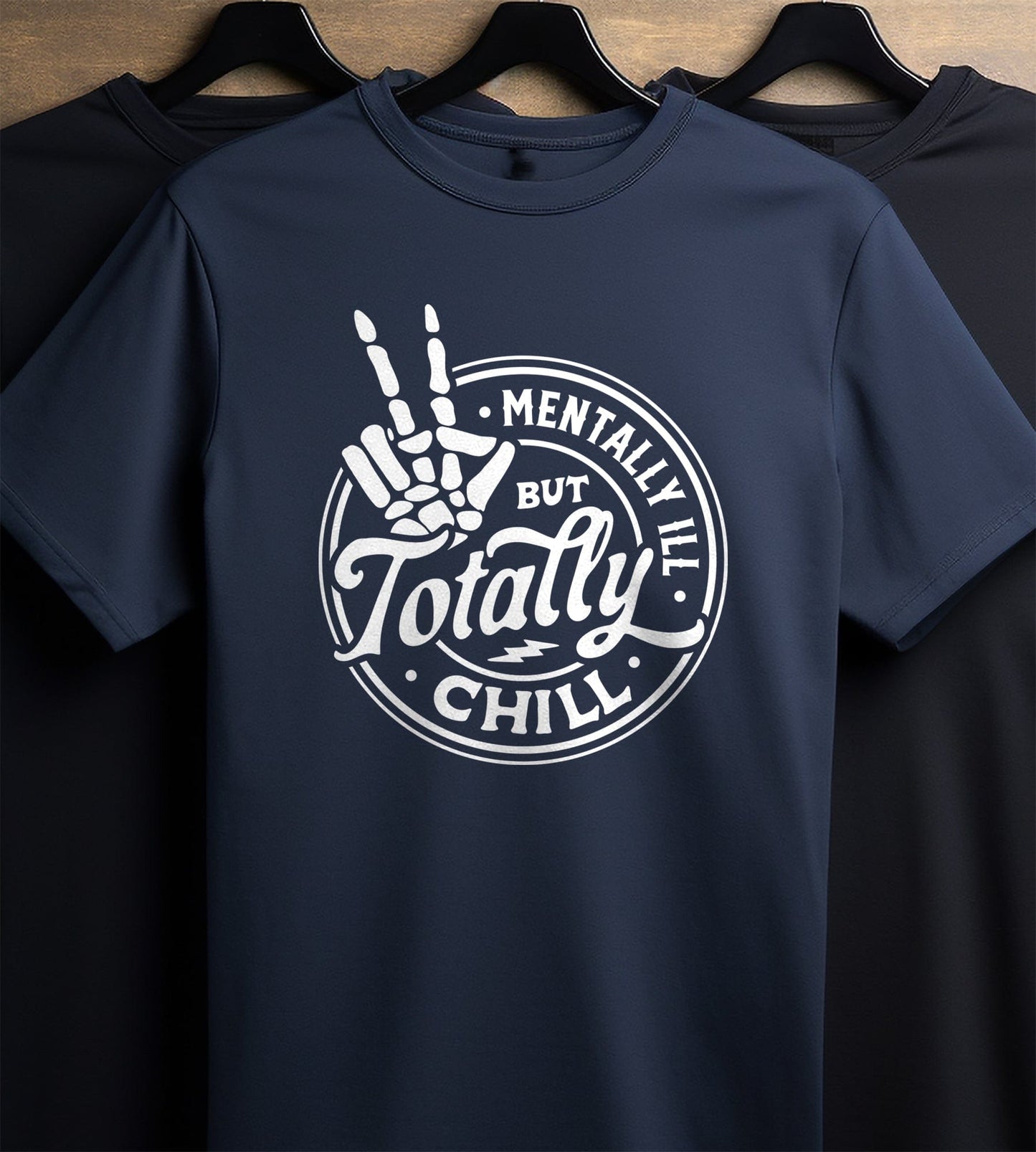 Mentally Ill Peace Sign T-Shirt