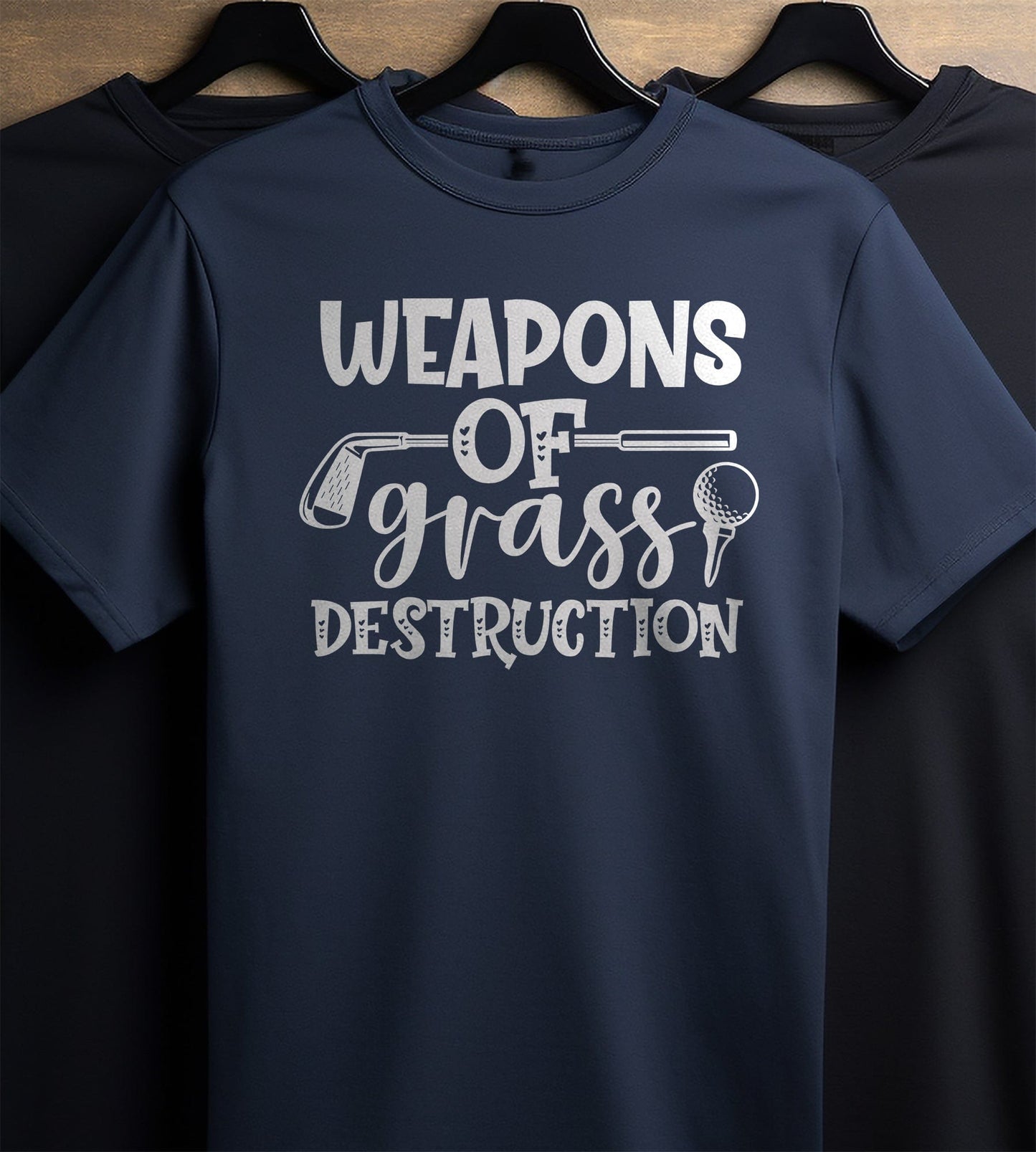 Golf-76 T-shirt Weapons of Grass