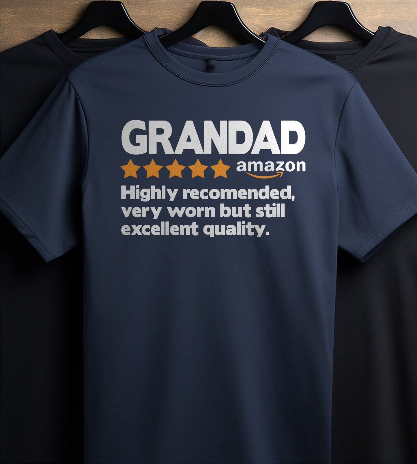 Grandad 5 Star Rating T-shirt