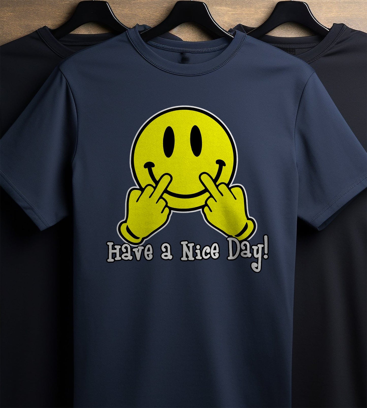 Have Nice Day Face T-shirt
