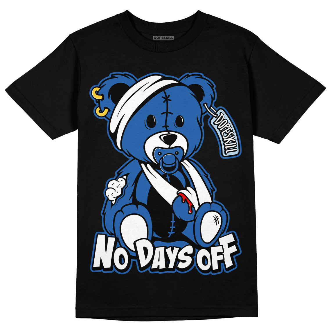 Space Jam 11s DopeSkill T-Shirt Hurt Bear Graphic