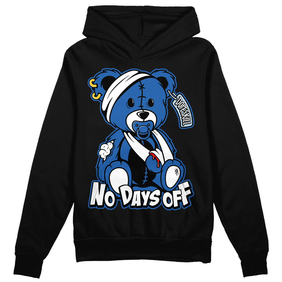 Space Jam 11s DopeSkill Hoodie Sweatshirt Hurt Bear Graphic