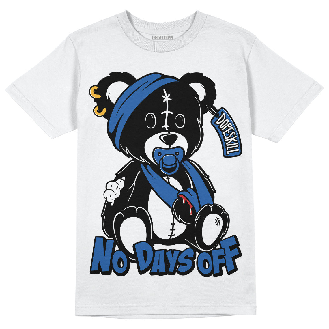Space Jam 11s DopeSkill T-Shirt Hurt Bear Graphic