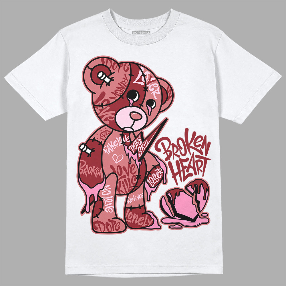 Valentine's Day Collection DopeSkill T-Shirt Broken Heart Graphic