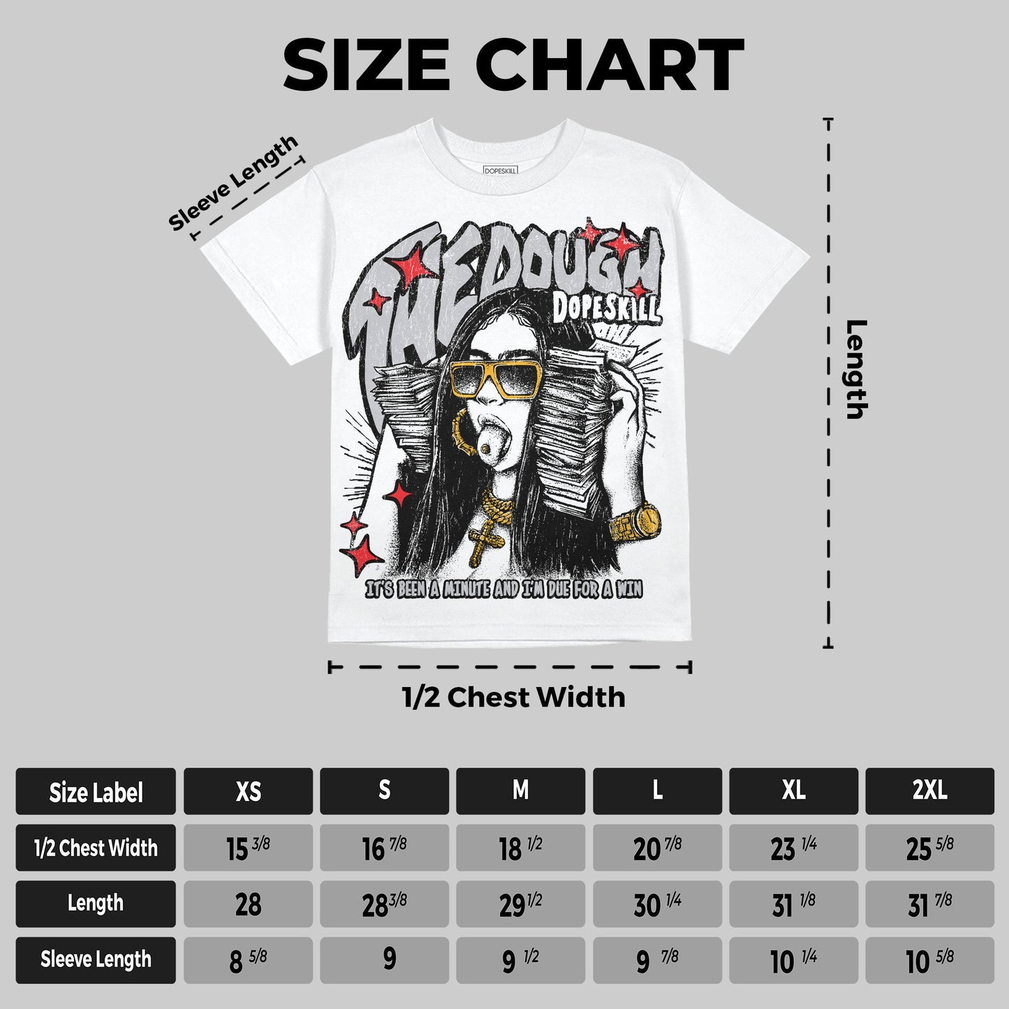 Grey Collection DopeSkill Oversize Print T-Shirt The Dough Graphic
