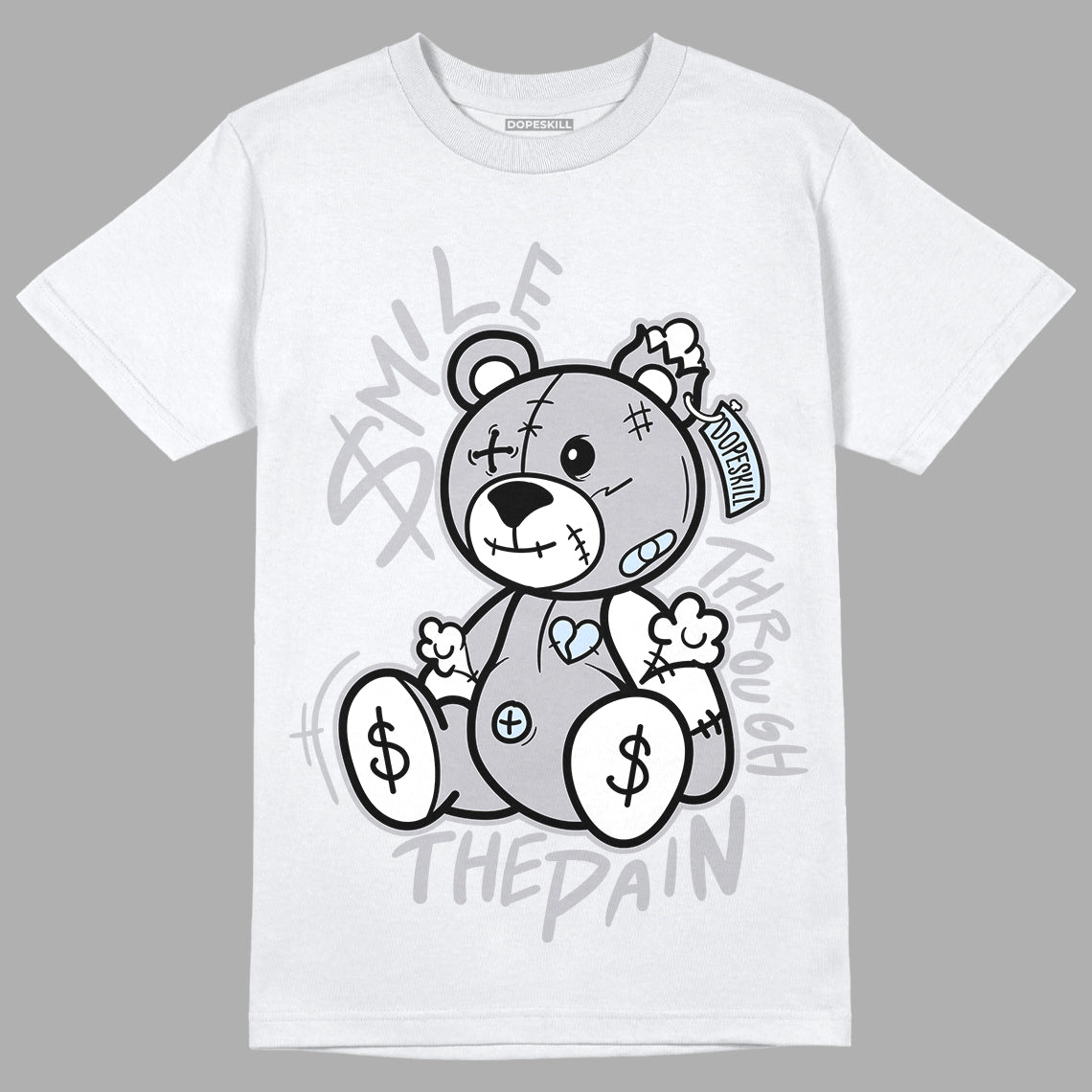 Cement Grey 11s DopeSkill T-Shirt BEAN Graphic