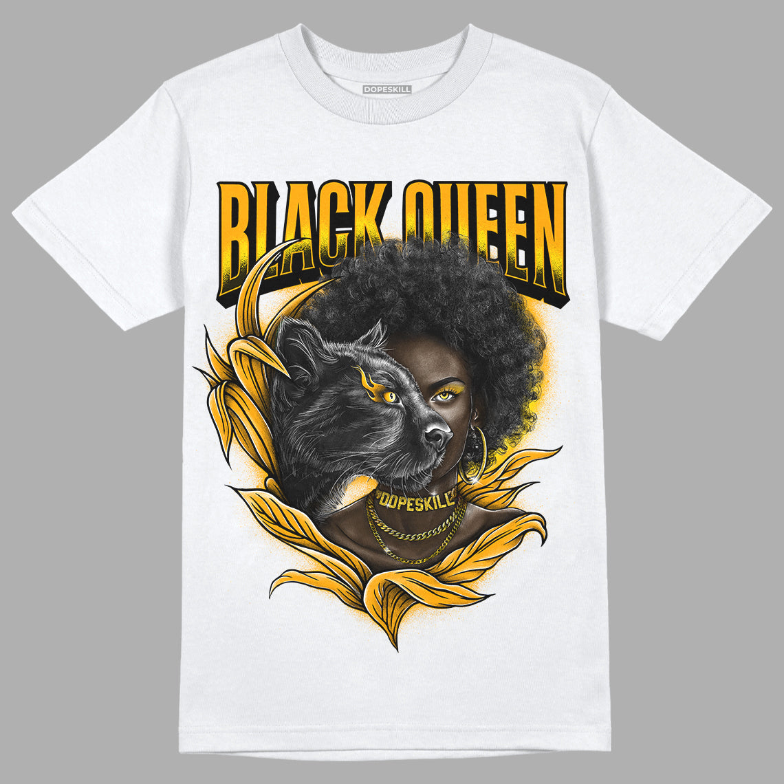 Black Taxi 12s DopeSkill T-Shirt New Black Queen Graphic