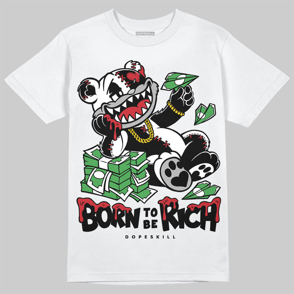 Bred Velvet 11s DopeSkill T-Shirt Born To Be Rich Graphic