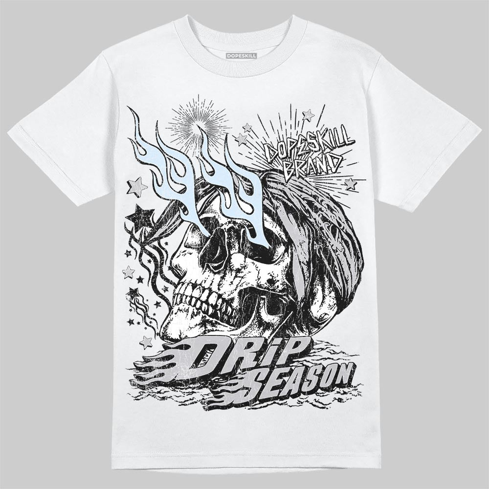 Cement Grey 11s DopeSkill T-Shirt Drip Season Graphic
