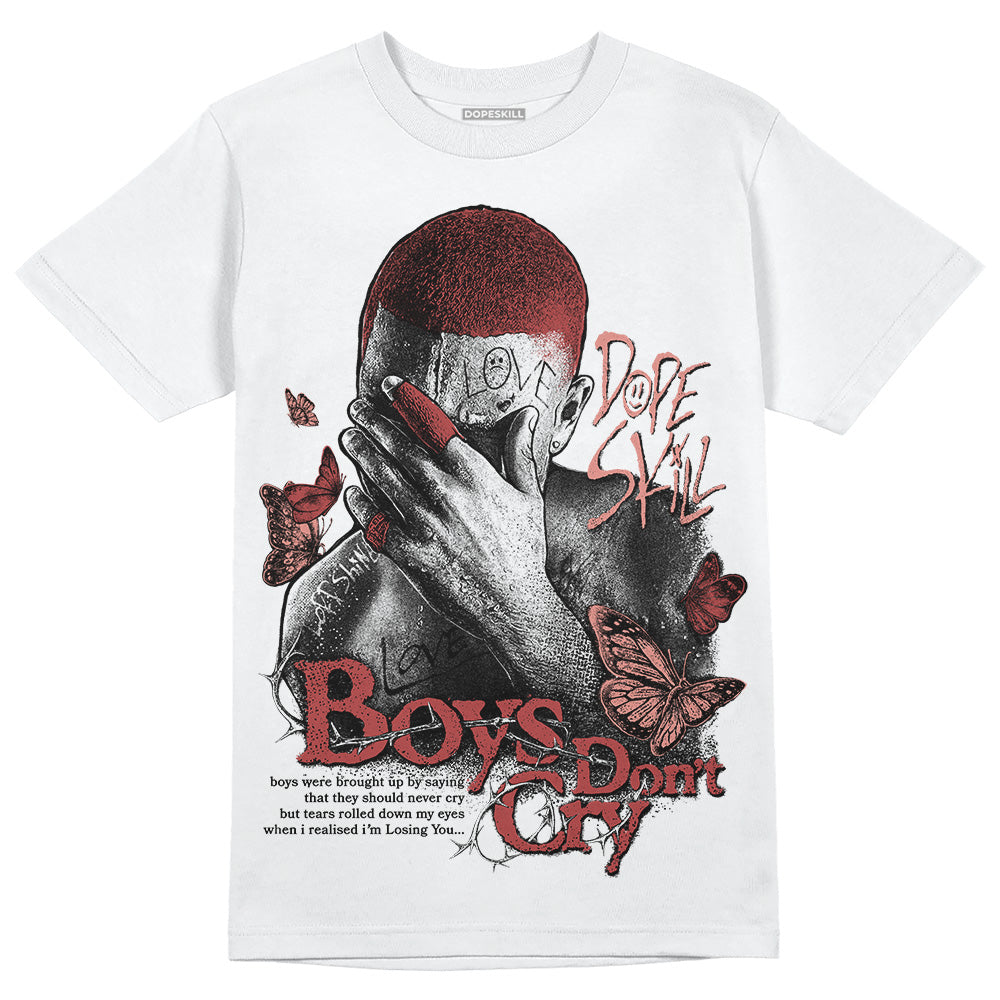 Dune Red 13s DopeSkill T-Shirt Boys Don't Cry Graphic
