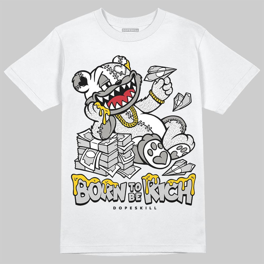 Pure Money 3s DopeSkill T-Shirt Born To Be Rich Graphic