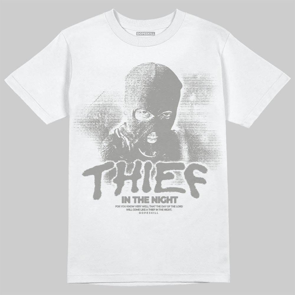 Cool Grey 9s DopeSkill T-Shirt Thief In The Night Graphic