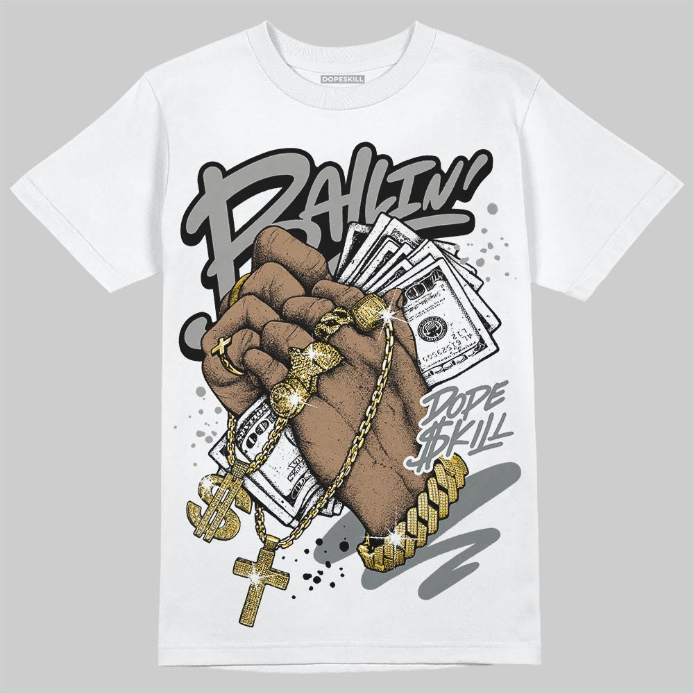 Cool Grey 9s DopeSkill T-Shirt Always Ballin' Graphic