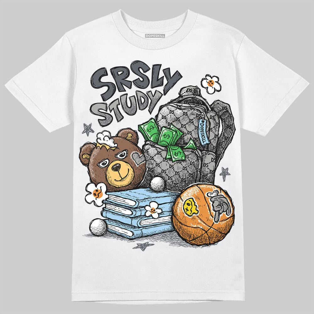 Cool Grey 11s DopeSkill T-Shirt SRSLY Study Graphic