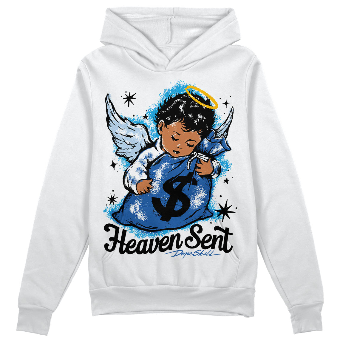 Space Jam 11s DopeSkill Hoodie Sweatshirt Heaven Sent Graphic
