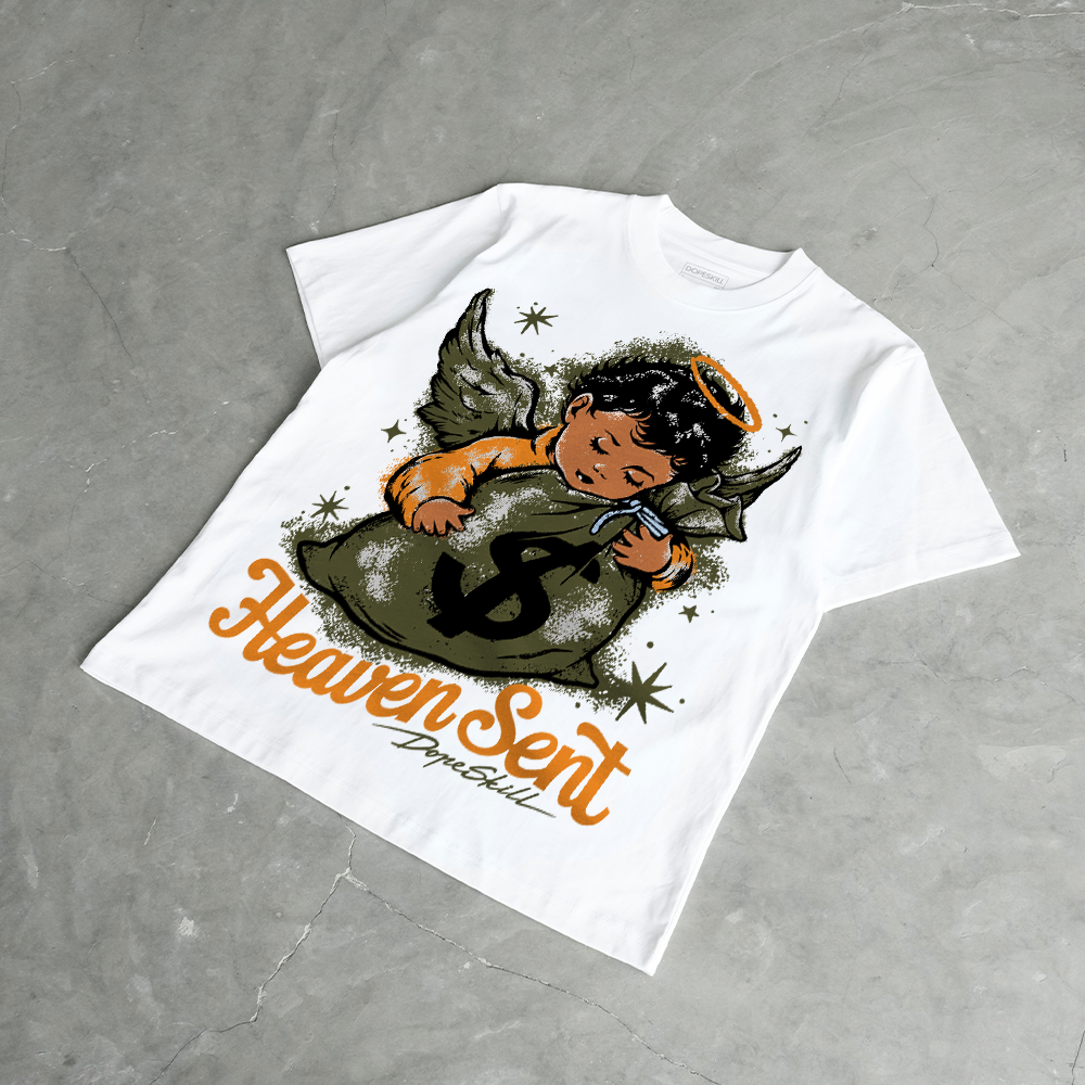 Olive 5s DopeSkill T-Shirt Heaven Sent Graphic