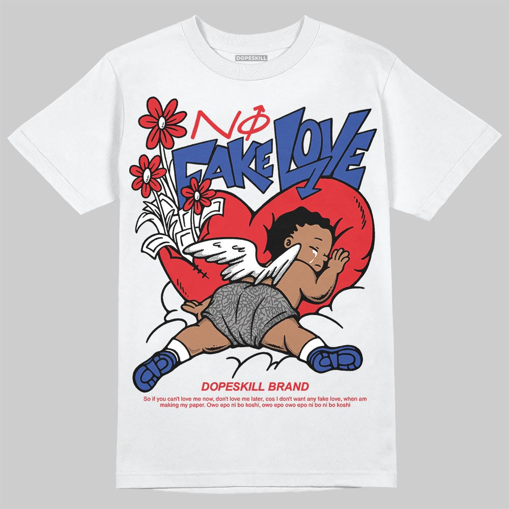 Seoul 2.0 3s DopeSkill T-Shirt No Fake Love Graphic