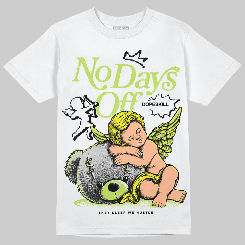 Bright Cactus 13s DopeSkill T-Shirt New No Days Off Graphic