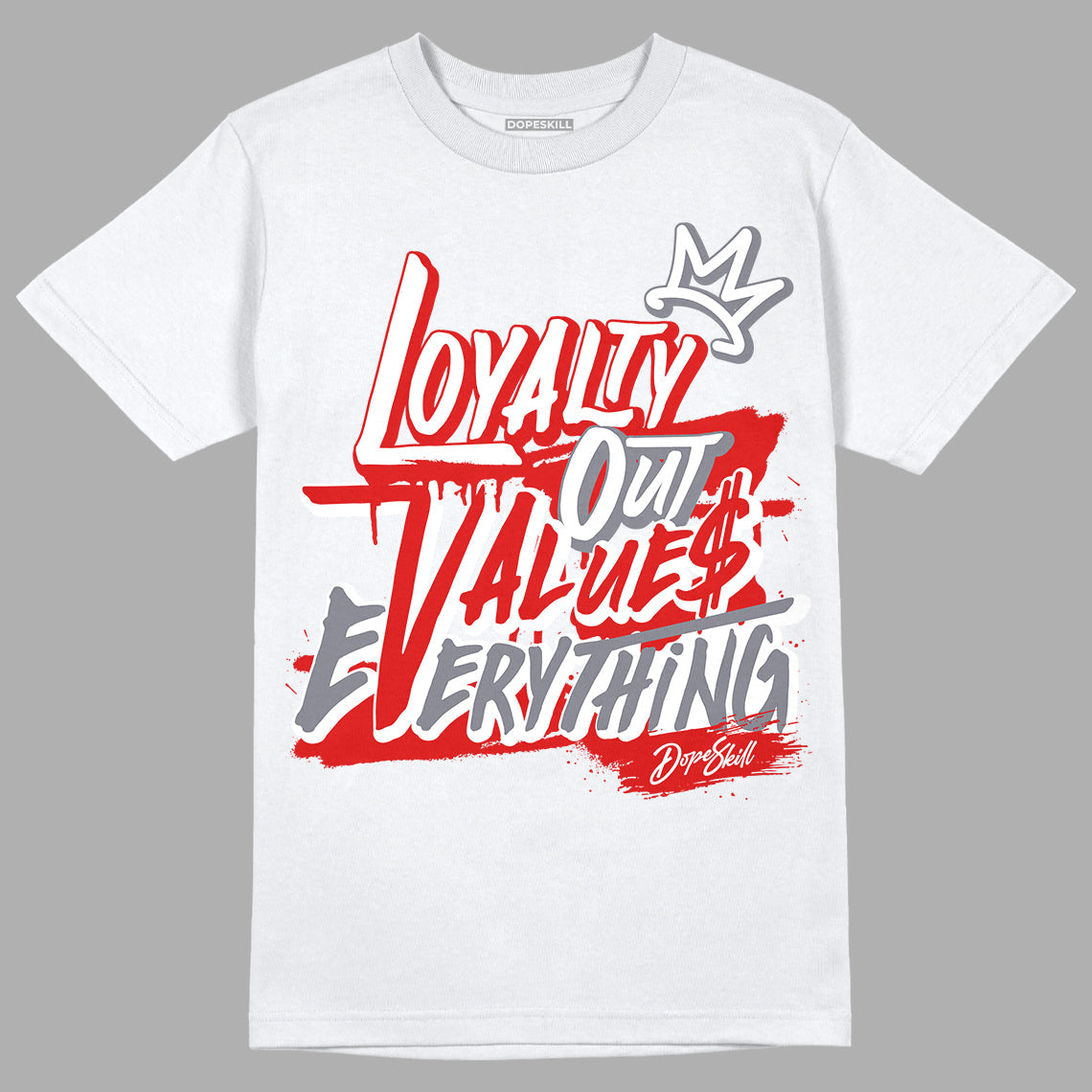 Gym Red 9s DopeSkill T-Shirt LOVE Graphic