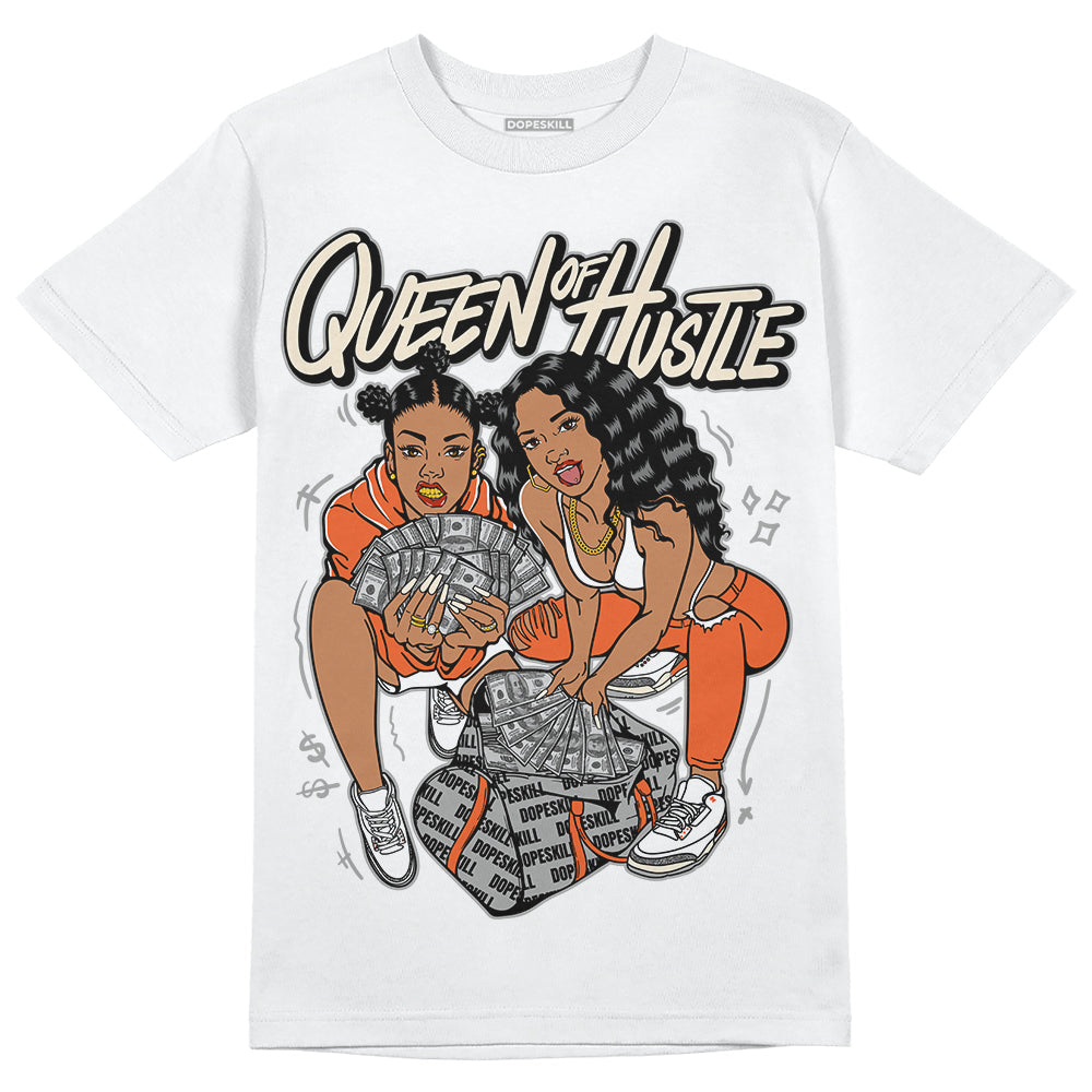 Georgia Peach 3s DopeSkill T-Shirt Queen Of Hustle Graphic