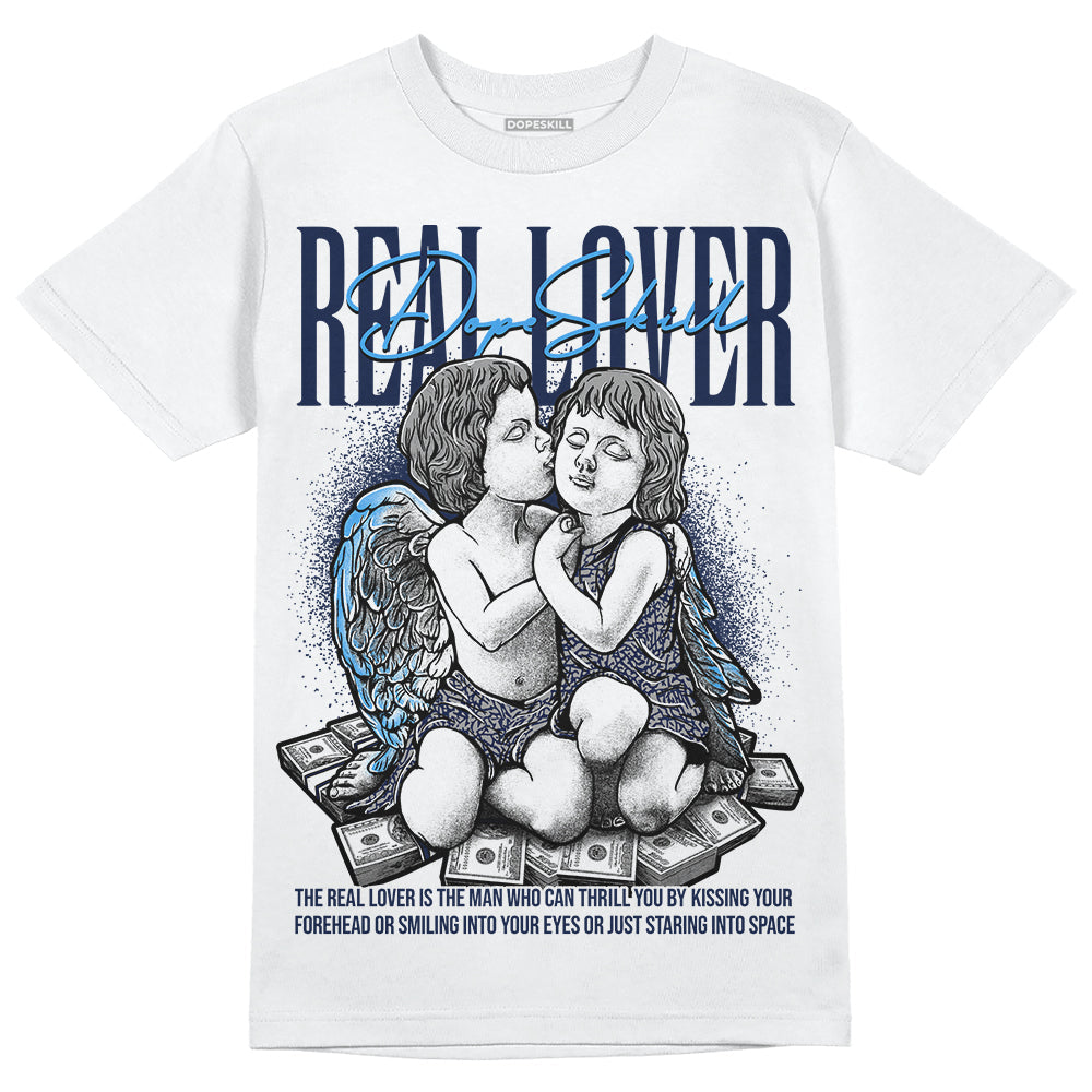 AJ Spizike White Obsidian DopeSkill T-Shirt Real Lover Graphic