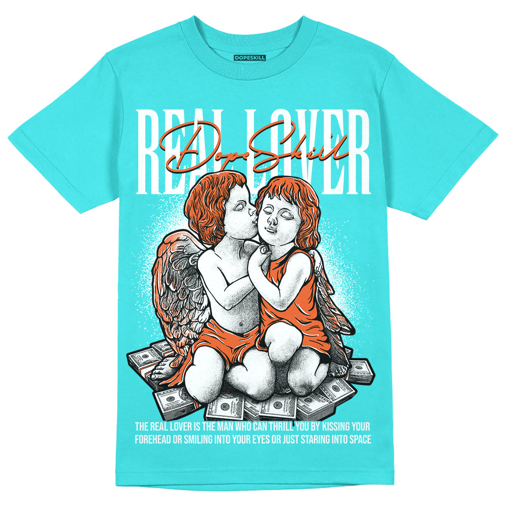 Dunk Dolphins DopeSkill Tahiti Blue T-shirt Real Lover Graphic