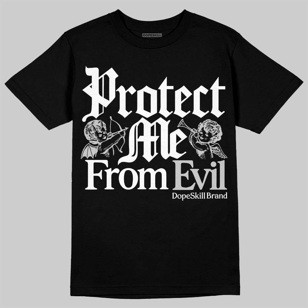 Foamposite One ‚ÄúTriple White‚Äù DopeSkill T-Shirt Protect Me From Evil Graphic