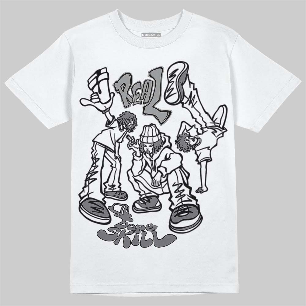 Cement Grey 3s DopeSkill T-Shirt Real Y2K Players Graphic