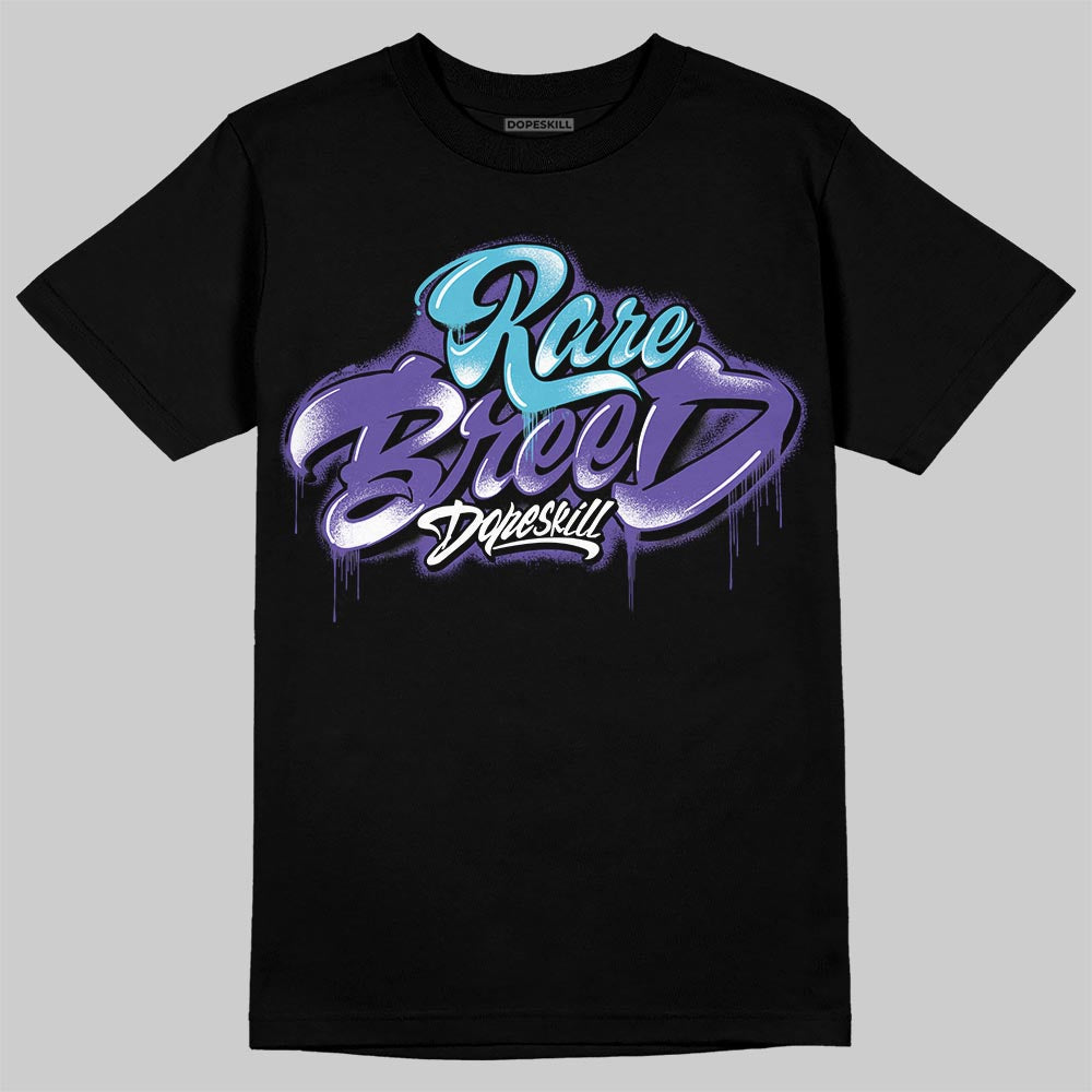 Aqua 8s DopeSkill T-Shirt Rare Breed Type Graphic