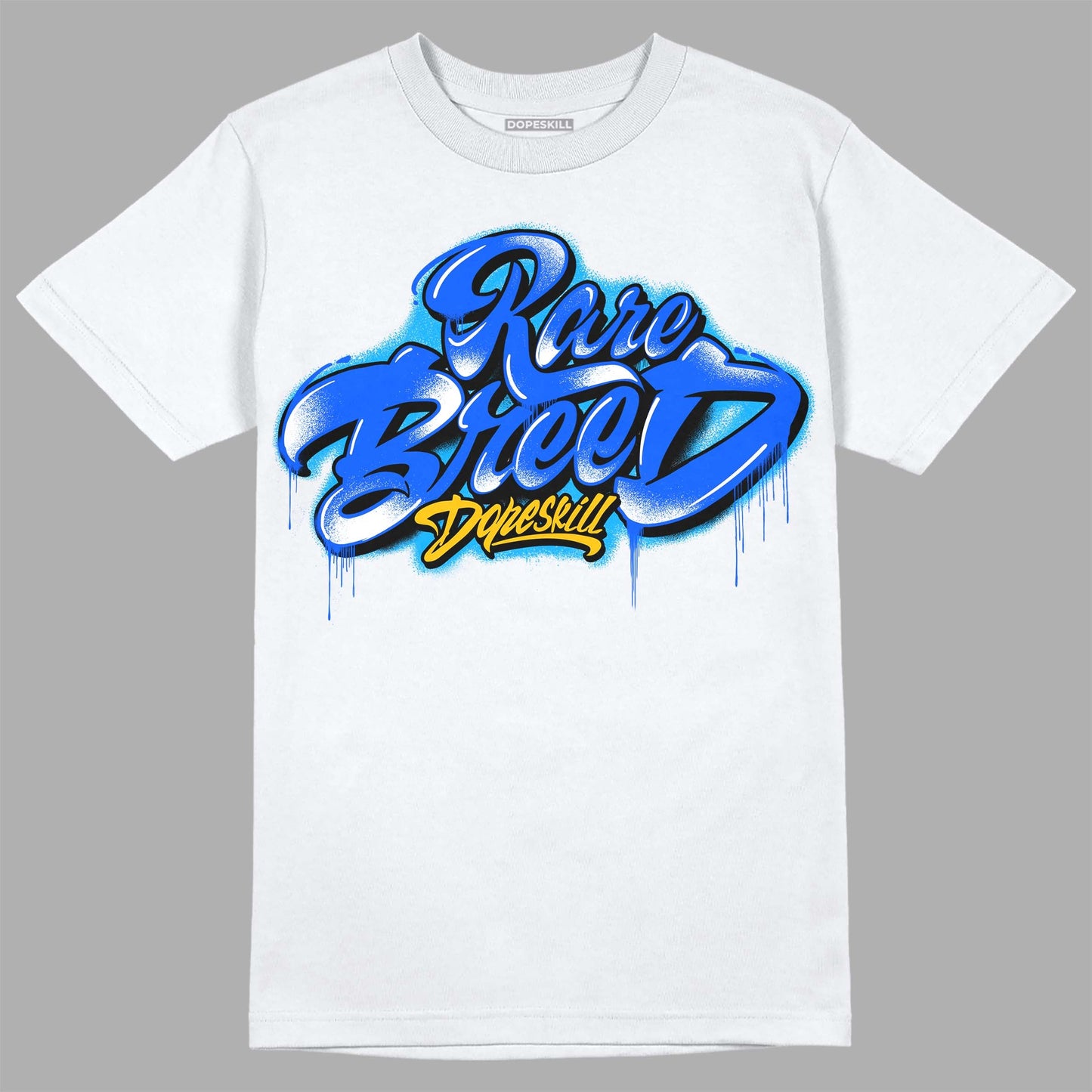 Royal Blue Collection DopeSkill T-Shirt Rare Breed Type Graphic